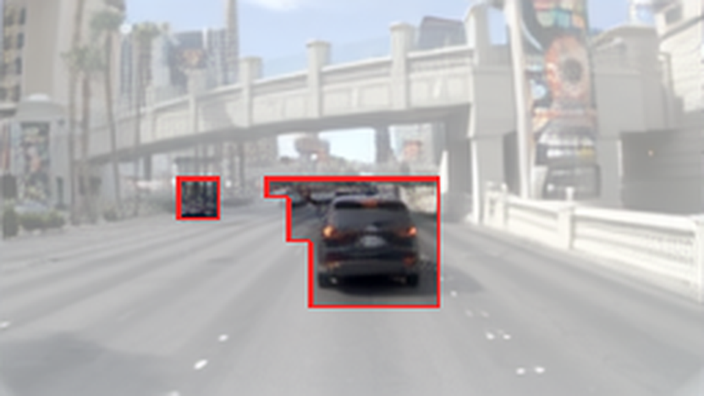 Collision-critical, current frame.