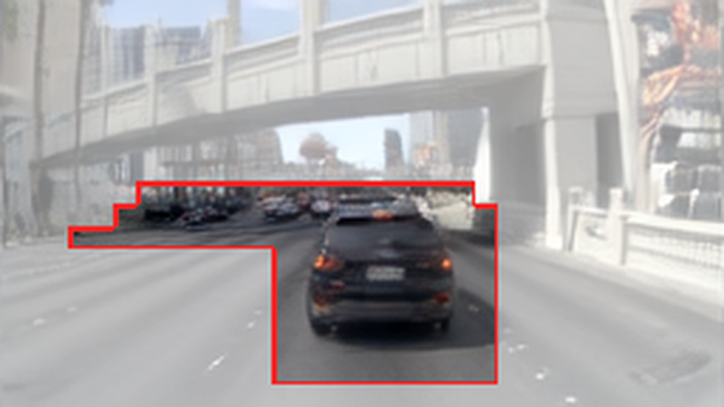 Collision-critical, 4 seconds ahead.